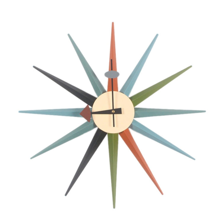 48cm Simple Modern Sun Clock Creative Home Accessories Wall Clock(Color Pole) - Wall Clock by PMc TechLife | Online Shopping South Africa | PMc TechLife | Buy Now Pay Later Mobicred