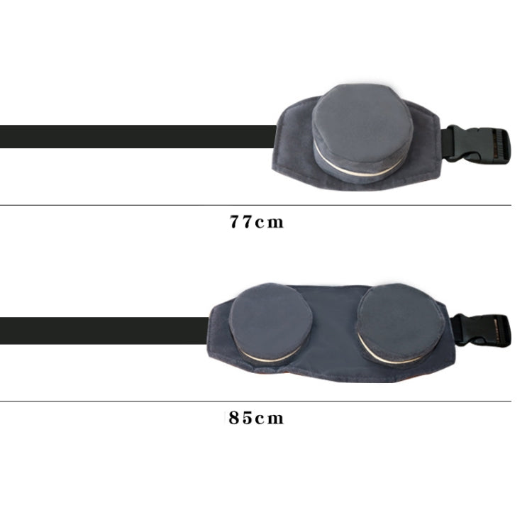 Moxibustion Clothing Thickened Smokeless Neck and Shoulder Insulation Clothing Moxibustion Flocking Cloth Cover, Style:2 United Gray - free shipping - PMC TechLife - Order now!