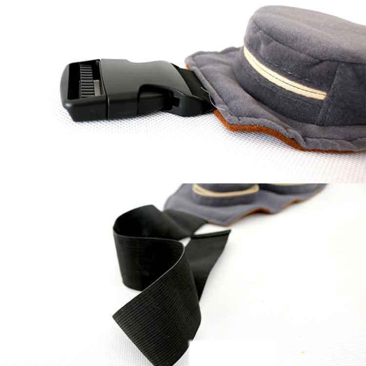 Moxibustion Clothing Thickened Smokeless Neck and Shoulder Insulation Clothing Moxibustion Flocking Cloth Cover, Style:3 United Gray - free shipping - PMC TechLife - Order now!