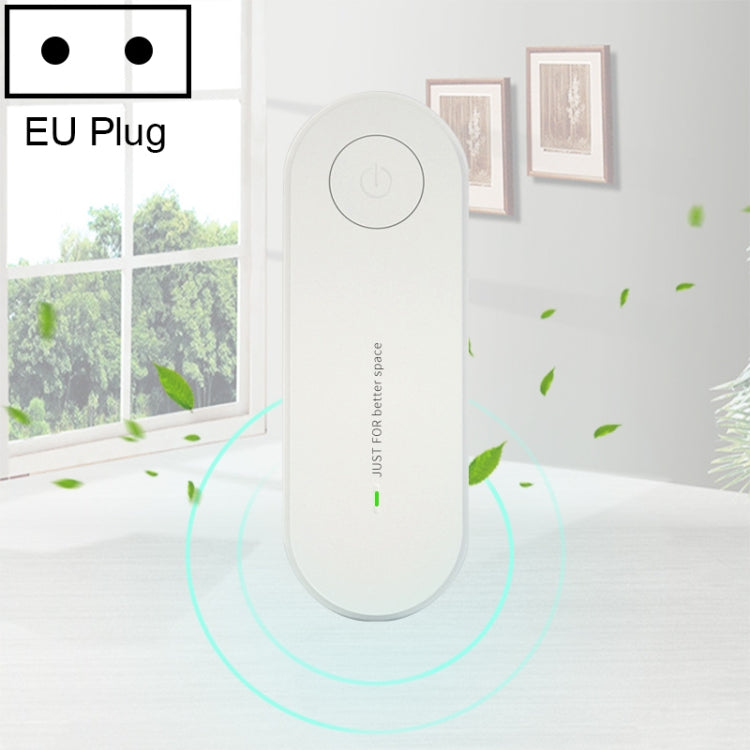 Mini Anion Air Purifier Smoke PM2.5 Remove Toilet Kitchen Air Purifier, Plug Type:EU Plug(White) - free shipping - PMC TechLife - Order now!
