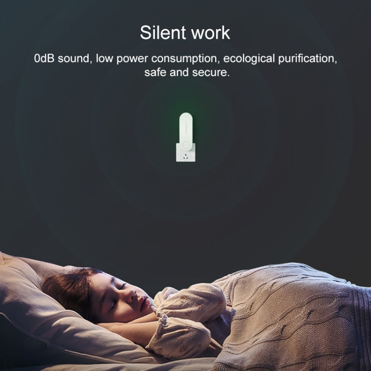 Mini Anion Air Purifier Smoke PM2.5 Remove Toilet Kitchen Air Purifier, Plug Type:EU Plug(White) - free shipping - PMC TechLife - Order now!