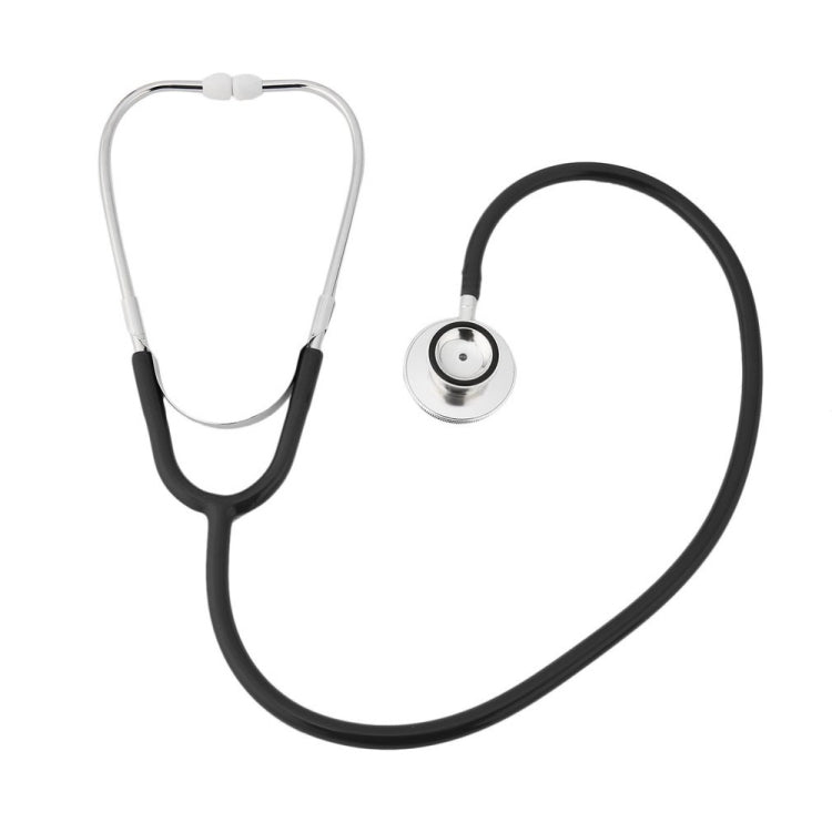 Double-sided Stethoscope Single Tube Doctors Nurse Professional Cardiology Stethoscope Aluminium Alloy Chestpiece(Black) - free shipping - PMC TechLife - Order now!