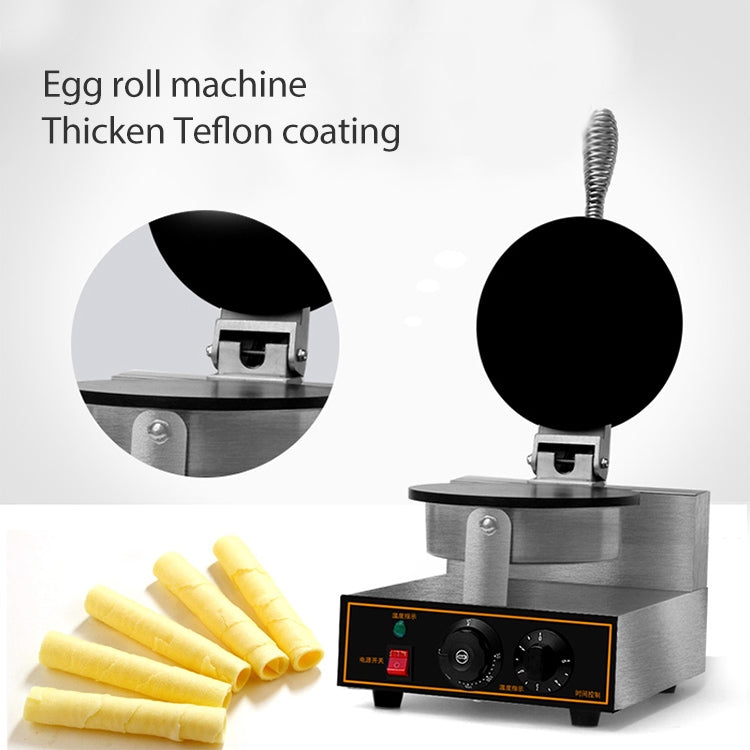 Stainless Steel Single-head Egg Roll Machine Ice Cream Crisp Egg Roller, Size:320x250x178cm - Cooking Tools by PMC TechLife | Online Shopping South Africa | PMC TechLife | Buy Now Pay Later Mobicred