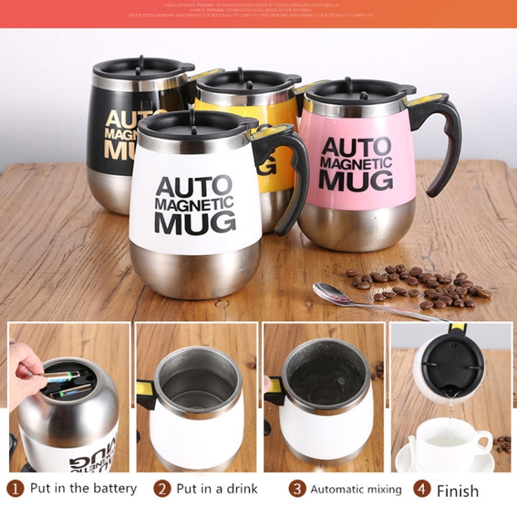 Automatic Mixing Cup Coffee Cup Portable Household Mixer(Pink) - free shipping - PMC TechLife - Order now!