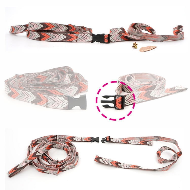 Outdoor Camping Tent Storage Lanyard Lengthened Bundled Clothesline(Pink) - Tents & Accessories by PMC TechLife | Online Shopping South Africa | PMC TechLife | Buy Now Pay Later Mobicred