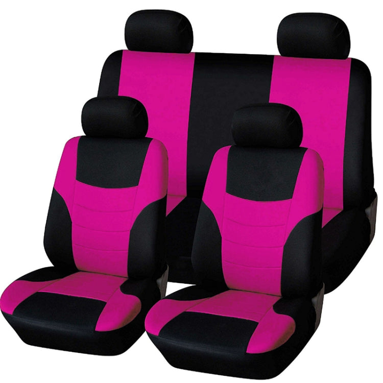 Universal Car Seat Cover Personality Stitching Automotive Chairs Protective Sleeve Cloth Automobile Seats Covers(Yellow) - Seat Accessories by PMC TechLife | Online Shopping South Africa | PMC TechLife | Buy Now Pay Later Mobicred