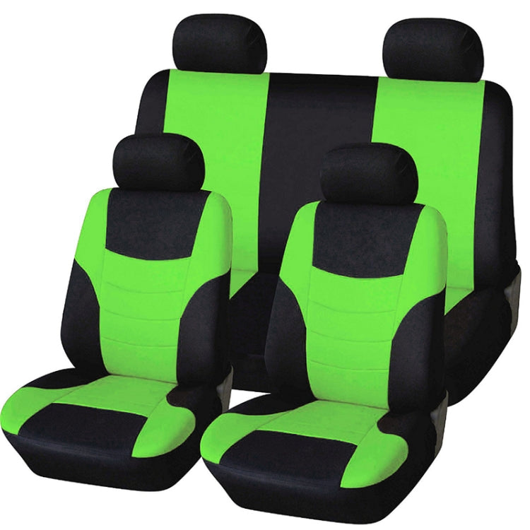 Universal Car Seat Cover Personality Stitching Automotive Chairs Protective Sleeve Cloth Automobile Seats Covers(Yellow) - Seat Accessories by PMC TechLife | Online Shopping South Africa | PMC TechLife | Buy Now Pay Later Mobicred