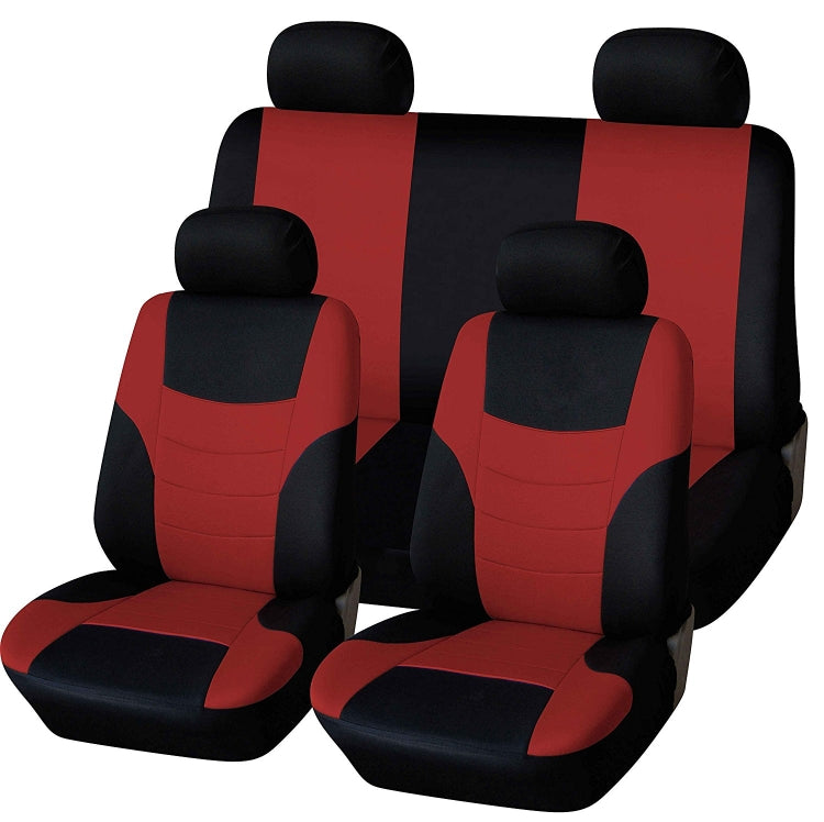 Universal Car Seat Cover Personality Stitching Automotive Chairs Protective Sleeve Cloth Automobile Seats Covers(Orange) - free shipping - PMC TechLife - Order now!