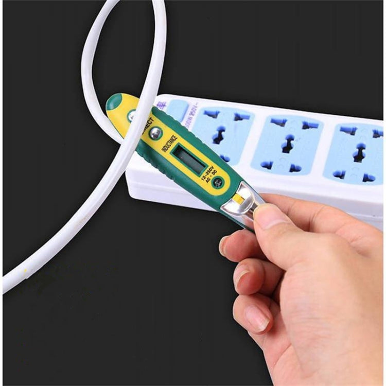 High Precision Electrical Tester Pen Screwdriver 220V AC DC Outlet Circuit Voltage Detector Test Pen with Night Vision, Specification:Digital Display Pen (Card) - Voltage Detector by PMc TechLife | Online Shopping South Africa | PMc TechLife | Buy Now Pay Later Mobicred
