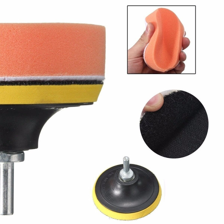 7 in 1 Buffing Pad Set Thread Auto Car Polishing Pad Kit for Car Polisher, Size:6 inch - Polishing Machine & Accessories by PMC TechLife | Online Shopping South Africa | PMC TechLife