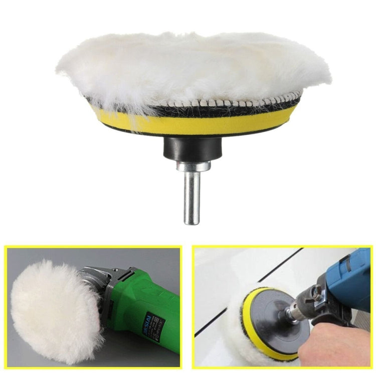 7 in 1 Buffing Pad Set Thread Auto Car Polishing Pad Kit for Car Polisher, Size:6 inch - Polishing Machine & Accessories by PMC TechLife | Online Shopping South Africa | PMC TechLife