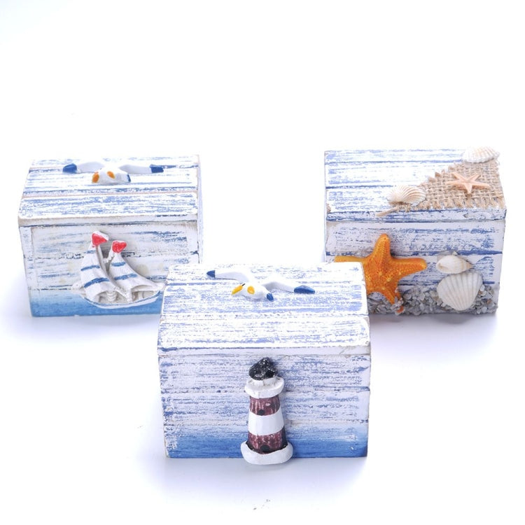 Wooden Pirate Jewellery Storage Box Case Holder Vintage Desk Storage Box(Seagull) - free shipping - PMc TechLife - Order now!