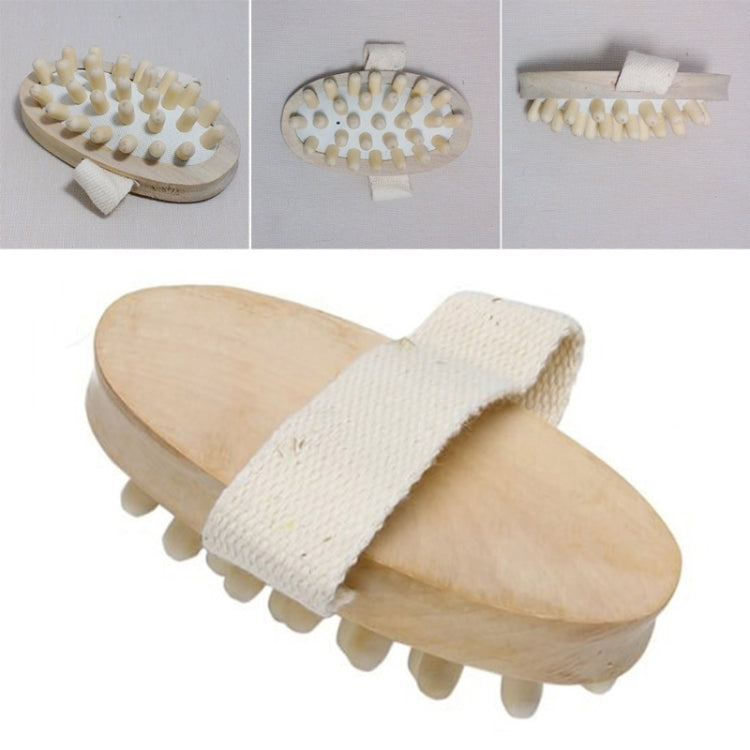 Soothing Body Massage Brush Wood Balloon Cushion Massager - free shipping - PMC TechLife - Order now!
