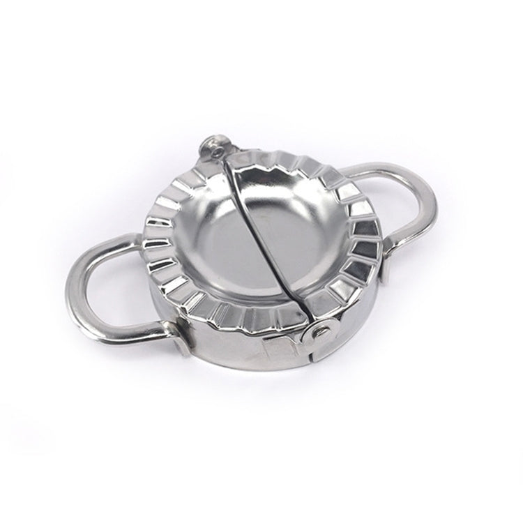 Stainless Steel Dumpling Maker Dough Cutter Dumpling Mould Kitchen Accessories Pastry Tools, Specification:Small 7.7cm with White Box - Food Molds by PMC TechLife | Online Shopping South Africa | PMC TechLife
