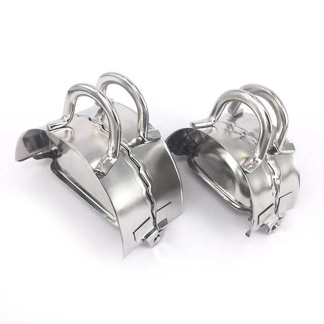 Stainless Steel Dumpling Maker Dough Cutter Dumpling Mould Kitchen Accessories Pastry Tools, Specification:Small 7.7cm with White Box - Food Molds by PMC TechLife | Online Shopping South Africa | PMC TechLife