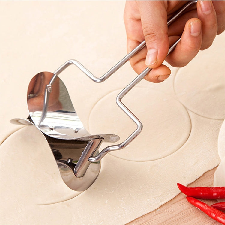 Stainless Steel Dumpling Maker Dough Cutter Dumpling Mould Kitchen Accessories Pastry Tools, Specification:7.3 Dumplings Round knife - free shipping - PMC TechLife - Order now!