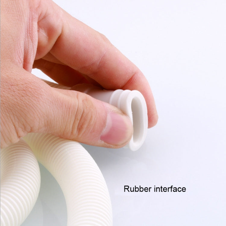 18mm Diameter Plastic Drain Pipe Water Outlet Extension Hose with Clamp for Semi-automatic Washing Machine / Air Conditioner, Size:2m  Length - Air Conditioning & Accessories by PMC TechLife | Online Shopping South Africa | PMC TechLife | Buy Now Pay Later Mobicred