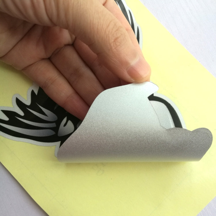 10 PCS Horror Skeleton Shark Fishing Daren Cover Scratch Reflective Waterproof Personality Body Sticker 30*15cm - Decorative Sticker by PMC TechLife | Online Shopping South Africa | PMC TechLife | Buy Now Pay Later Mobicred