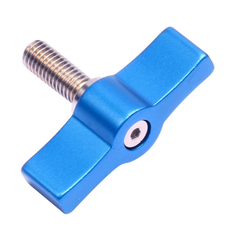 10PCS T-shaped Screw Multi-directional Adjustment Hand Screw Aluminum Alloy Handle Screw, Specification:M4(Blue) - Screws by PMC TechLife | Online Shopping South Africa | PMC TechLife | Buy Now Pay Later Mobicred