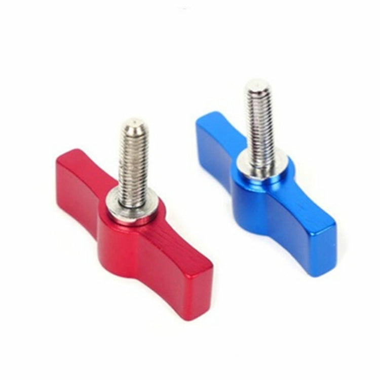 10PCS T-shaped Screw Multi-directional Adjustment Hand Screw Aluminum Alloy Handle Screw, Specification:M5(Red) - Screws by PMC TechLife | Online Shopping South Africa | PMC TechLife | Buy Now Pay Later Mobicred