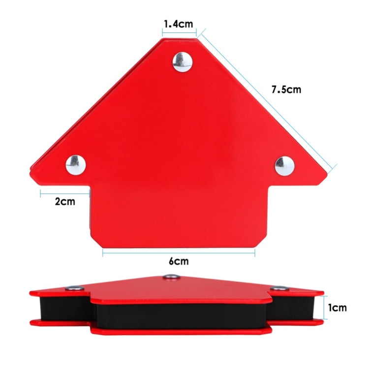 Magnetic Welding Positioner Triangular Strong Magnetic Holder, Size:75 Pounds - Others by PMc TechLife | Online Shopping South Africa | PMc TechLife | Buy Now Pay Later Mobicred