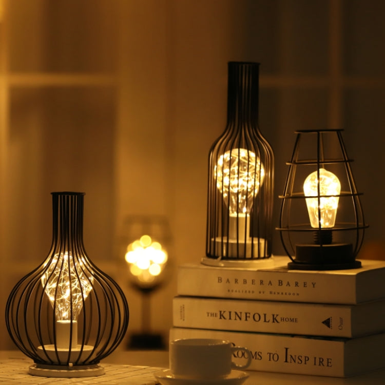 Retro Classic Iron Art LED Table Lamp Reading Lamp Night Light Bedroom Lamp Desk Lighting Home Decoration, Lampshade Style:Separate Jug - Night Lights by PMC TechLife | Online Shopping South Africa | PMC TechLife | Buy Now Pay Later Mobicred