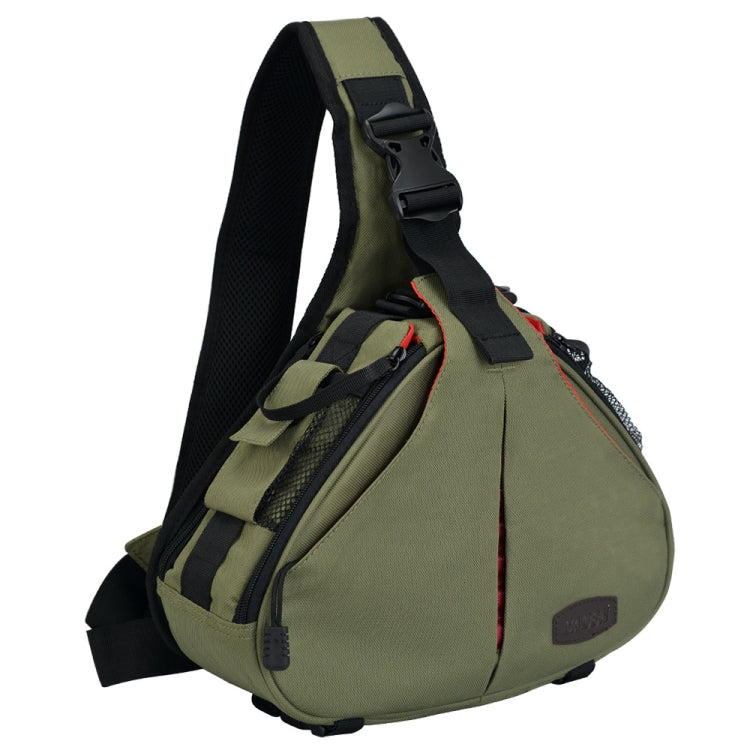 CADeN K1 DSLR Camera Shoulder Waterproof Bag with Rain Cover(Army Green) - free shipping - PMC TechLife - Order now!