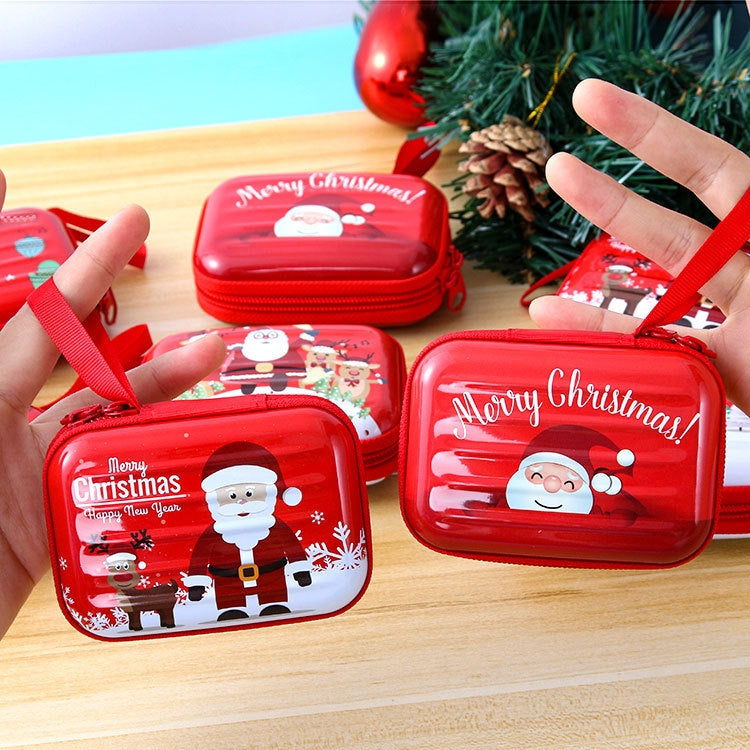 Christmas Cartoon Coin Purse Creative Square Storage Box Key Case(Type 3) - free shipping - PMc TechLife - Order now!