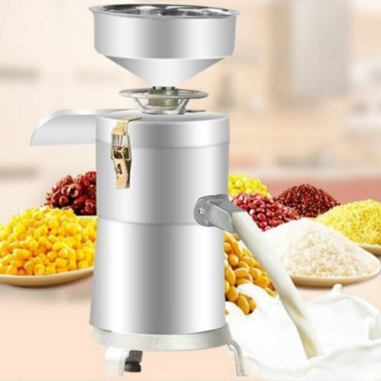100/1100W Household Stainless Steel Refiner Large Capacity  Slurry Separation Fresh Grinding Soymilk Tofu Machine, CN Plug(Silver) - free shipping - PMC TechLife - Order now!
