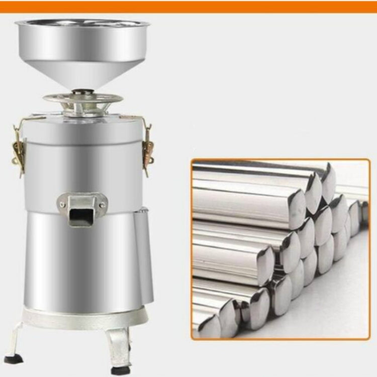 125/1500W Household Stainless Steel Refiner Large Capacity  Slurry Separation Fresh Grinding Soymilk Tofu Machine, CN Plug(Silver) - free shipping - PMC TechLife - Order now!