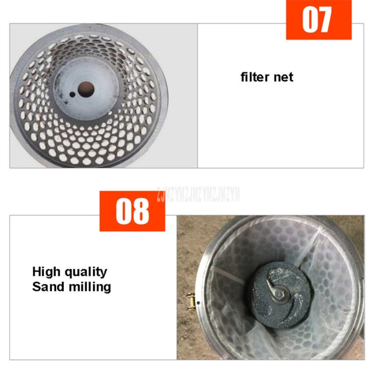 125/1500W Household Stainless Steel Refiner Large Capacity  Slurry Separation Fresh Grinding Soymilk Tofu Machine, CN Plug(Silver) - free shipping - PMC TechLife - Order now!