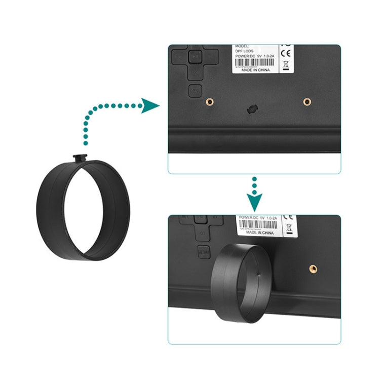 DPF-706-2.4G 7 inch Digital Photo Frame LED Wall Mounted Advertising Machine, Plug:AU Plug(White) - 1.5-7.0 inch by PMC TechLife | Online Shopping South Africa | PMC TechLife | Buy Now Pay Later Mobicred