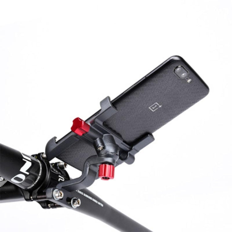360 Rotate Eagle Claw Bionic Bike Phone Holder Mount Aluminum Bicycle Motocycle Handlebar Cellphone Stand Bracket(Silver) - Holder by PMC TechLife | Online Shopping South Africa | PMC TechLife | Buy Now Pay Later Mobicred