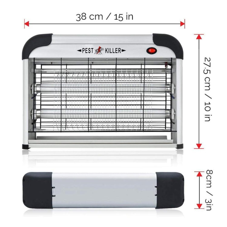 Fluorescent Lamp Household Electric Shock Mosquito Killer UV High Pressure Mosquito Killer(EU Plug) - Repellents by PMC TechLife | Online Shopping South Africa | PMC TechLife | Buy Now Pay Later Mobicred