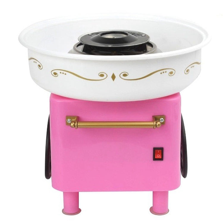 Retro Trolley Mini Cotton Candy Machine, Specification:European Regulations 220 V(Pink) - free shipping - PMC TechLife - Order now!
