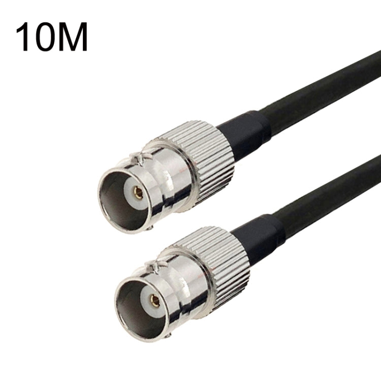 BNC Female To BNC Female RG58 Coaxial Adapter Cable, Cable Length:10m - free shipping - PMC Jewellery - Order now!
