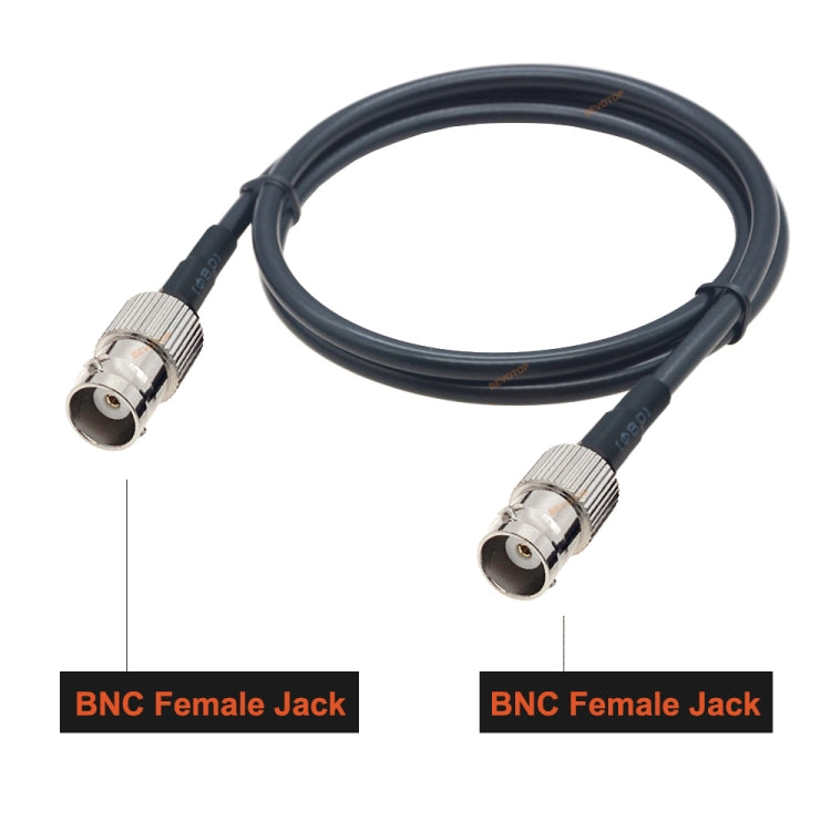 BNC Female To BNC Female RG58 Coaxial Adapter Cable, Cable Length:10m - free shipping - PMC Jewellery - Order now!