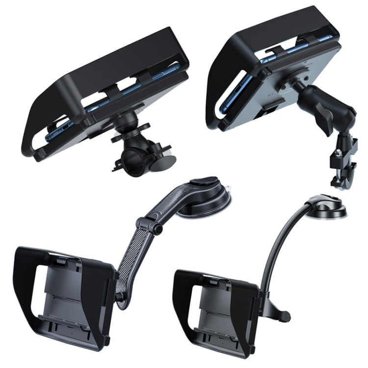 Off-road Car Sun Visor Mobile Phone Navigation Bracket, Style:Universal Adjustment Handle Type - free shipping - PMC TechLife - Order now!