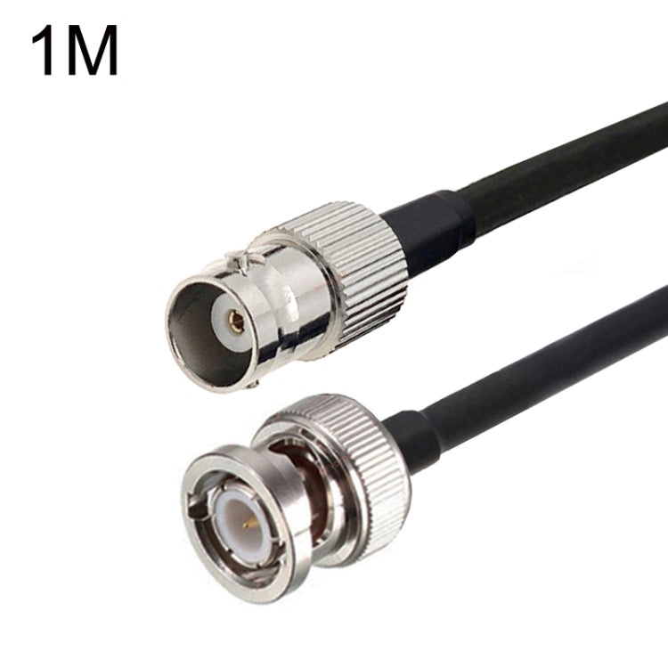BNC Female To BNC Male RG58 Coaxial Adapter Cable, Cable Length:1m - Connectors by PMC TechLife | Online Shopping South Africa | PMC TechLife