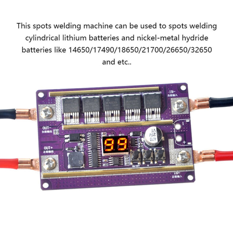Model Airplane Battery Version 12V Digital Display DIY Battery Spot Welding Machine Pen Control, Style:6 Square Pen - Others by PMC TechLife | Online Shopping South Africa | PMC TechLife | Buy Now Pay Later Mobicred