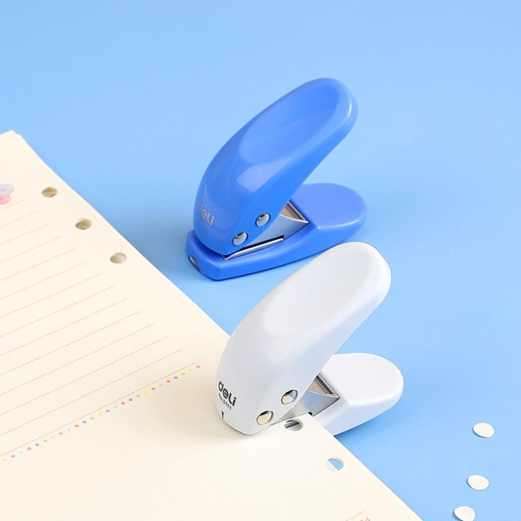 Deli Mini Small Hole Punch Single Circular Hole Punch Machine Manual Hole Punch, Size: 6x5.5cm, Random Color Delivery - Binding Supplies by Deli | Online Shopping South Africa | PMC TechLife | Buy Now Pay Later Mobicred