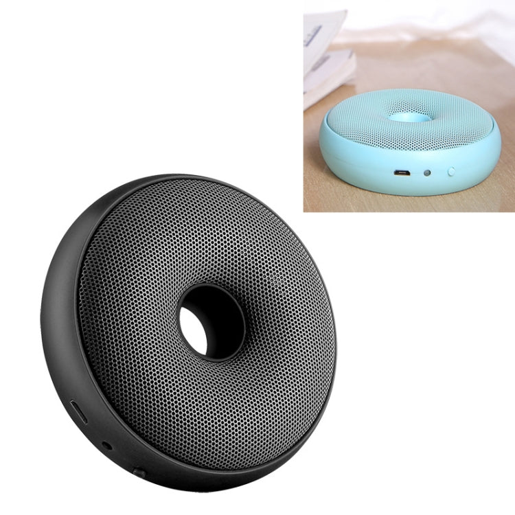 Portable Donut Electric Air Purifier Home Car Anion Ozone Deodorizer(Black) - free shipping - PMC TechLife - Order now!