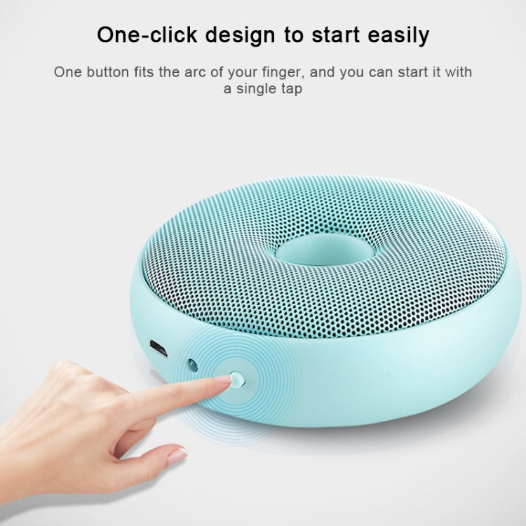 Portable Donut Electric Air Purifier Home Car Anion Ozone Deodorizer(White) - free shipping - PMC TechLife - Order now!