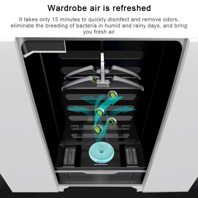 Portable Donut Electric Air Purifier Home Car Anion Ozone Deodorizer(White) - free shipping - PMC TechLife - Order now!