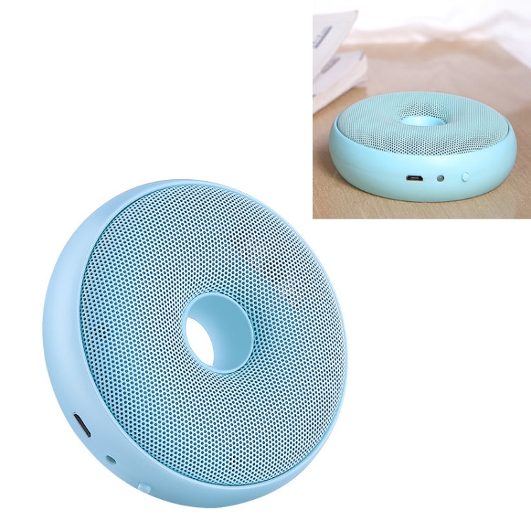 Portable Donut Electric Air Purifier Home Car Anion Ozone Deodorizer(Blue) - free shipping - PMC TechLife - Order now!