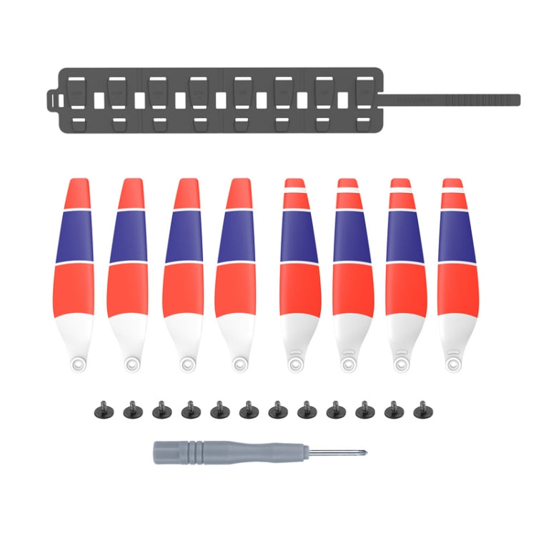 Sunnylife MM3-SN443 For Mini 3 Pro Propeller Blades + Silicone Folding Storage Bag(Gray) - DIY Propeller by Sunnylife | Online Shopping South Africa | PMC TechLife | Buy Now Pay Later Mobicred