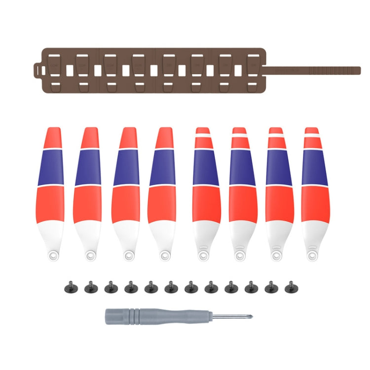 Sunnylife MM3-SN443 For Mini 3 Pro Propeller Blades + Silicone Folding Storage Bag(Brown) - DIY Propeller by Sunnylife | Online Shopping South Africa | PMC TechLife | Buy Now Pay Later Mobicred