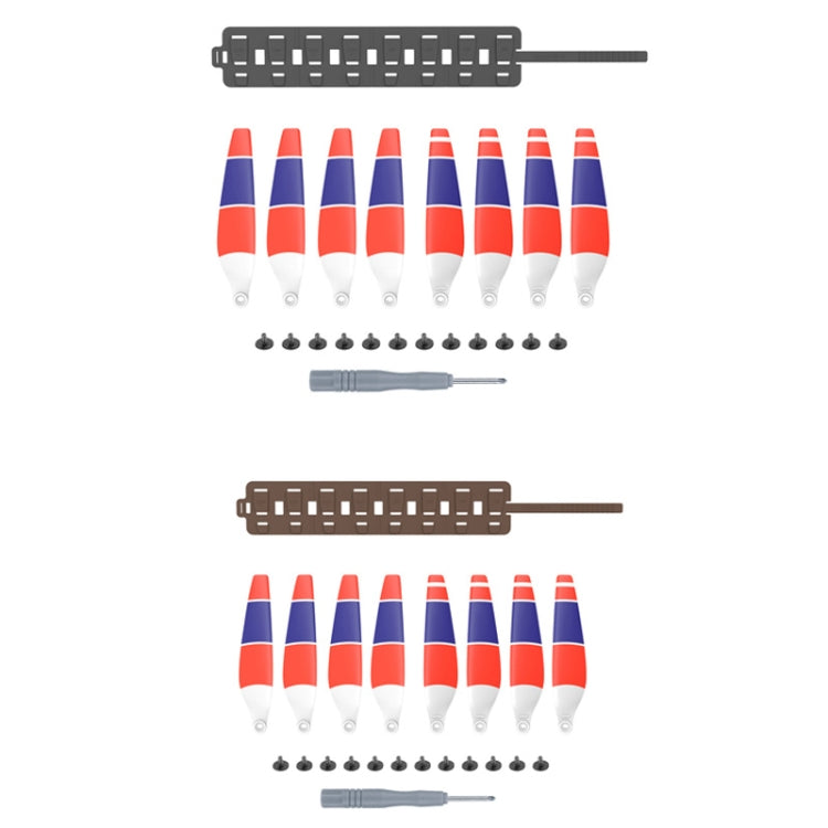 Sunnylife MM3-SN443 For Mini 3 Pro Propeller Blades + Silicone Folding Storage Bag(Brown) - DIY Propeller by Sunnylife | Online Shopping South Africa | PMC TechLife | Buy Now Pay Later Mobicred