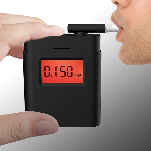 Breath Alcohol Tester Portable Digital Display Square Car Alcohol Tester - Breath Alcohol Tester by PMC TechLife | Online Shopping South Africa | PMC TechLife | Buy Now Pay Later Mobicred