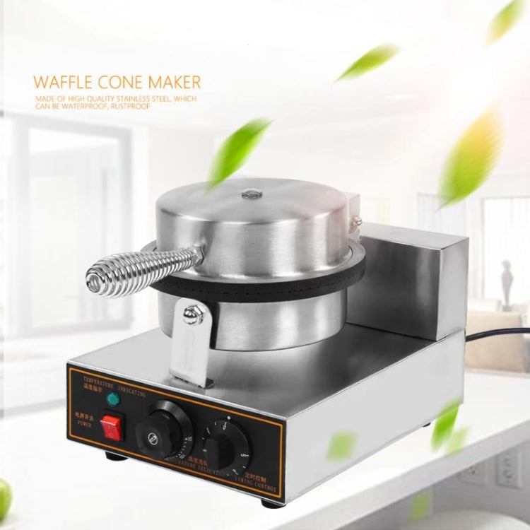 Electric Waffle Maker Egg Roll Maker DIY Ice Cream Cone Machine Crispy Omelet Machine, Plug Type:US Plug - free shipping - PMC TechLife - Order now!